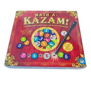 Mindware Math A Kazam Ages 6 and up 2 to 4 Players New